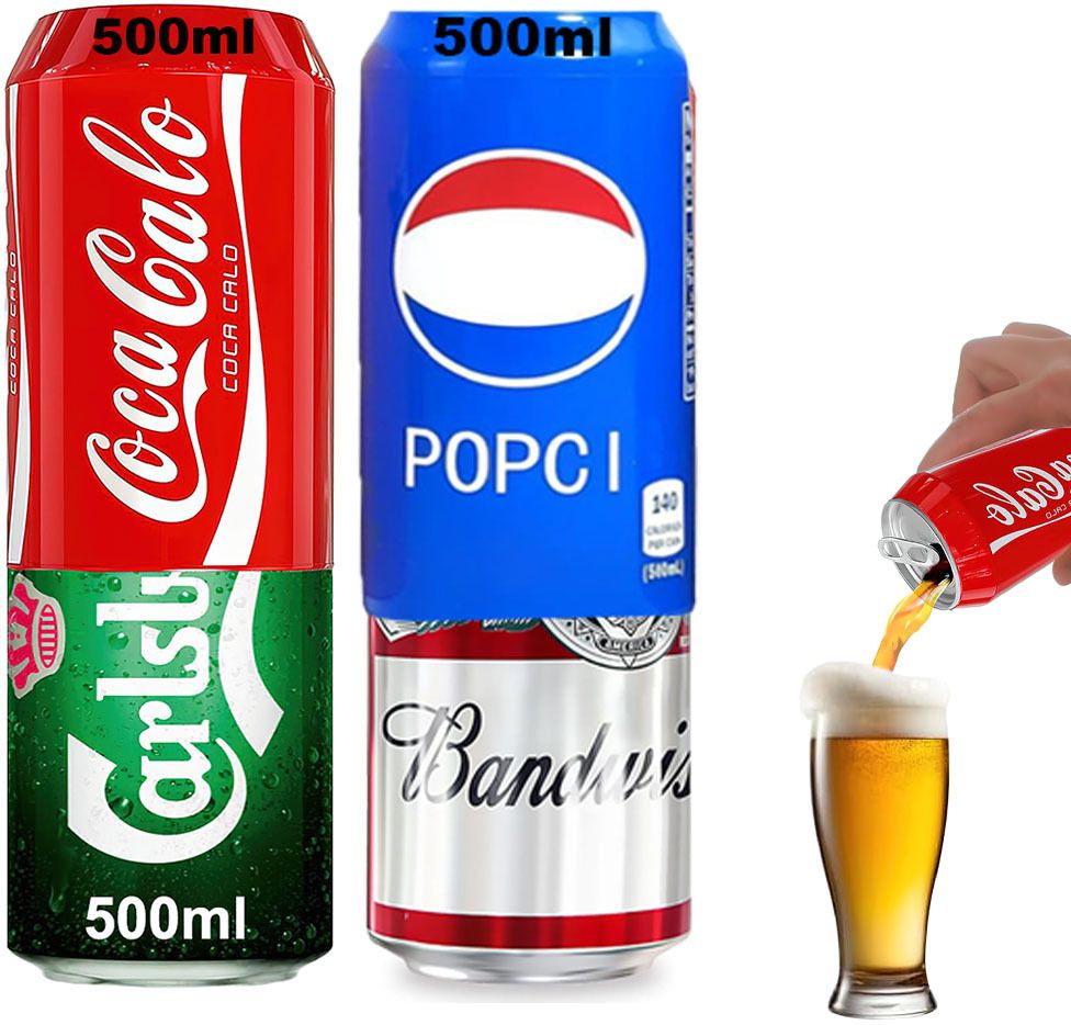 kidoca Beer Can Cover 500ml, Bear Can Cover, Silicone Sleeve for Soda Tin Cans, 2 Pcs-picture-37