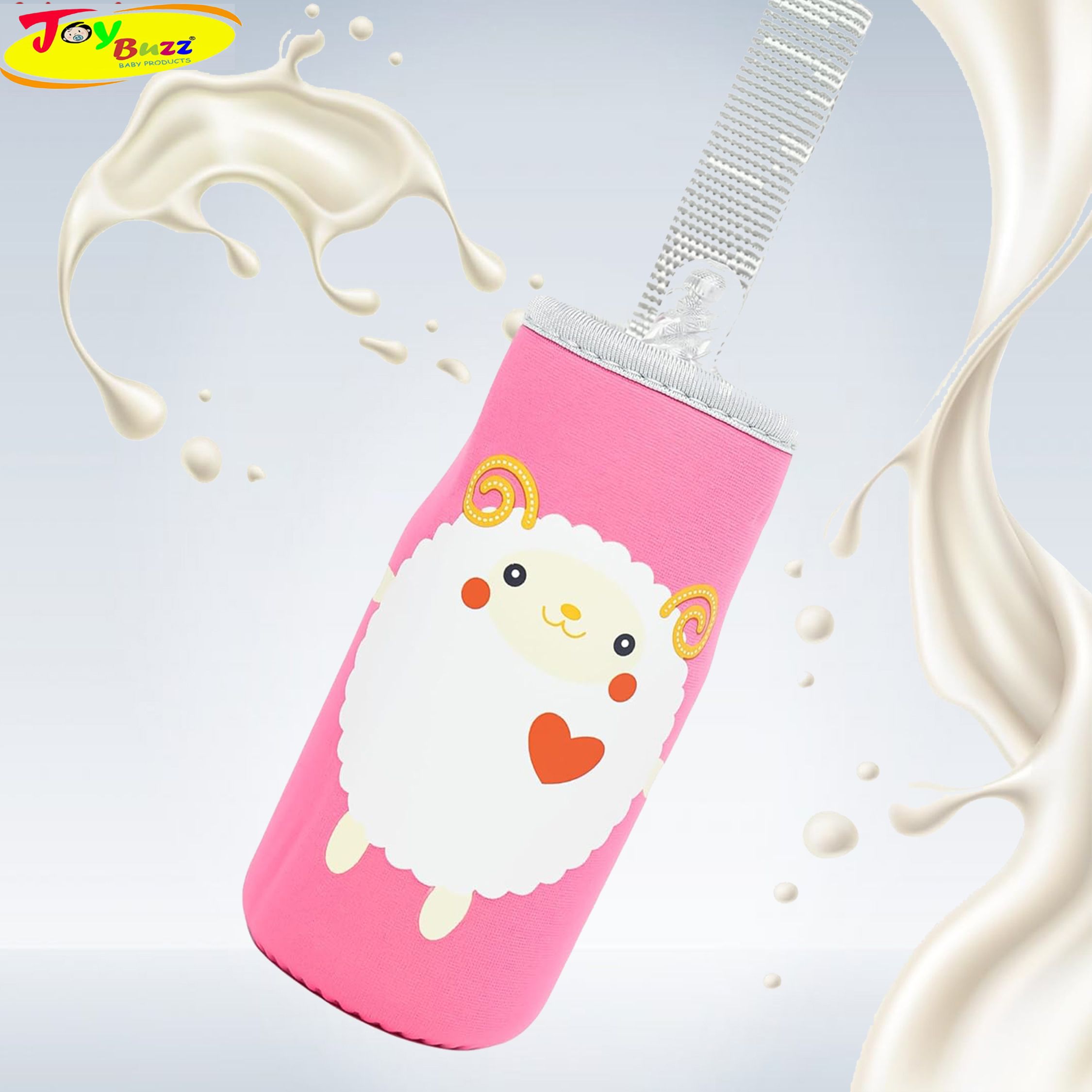 joy buzz Animated Patterned Baby Feeding Bottle Cover for 120ml, 150ml, 240ml-picture-12