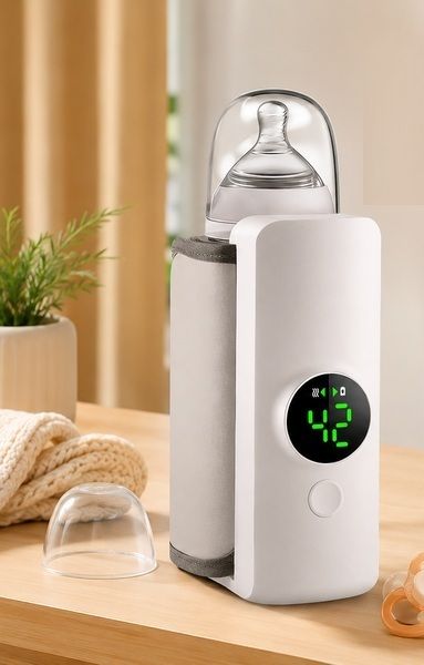wundervox Cordless Bottle Warmer with Adjustable Heating Levels for Baby Feeding-picture-9