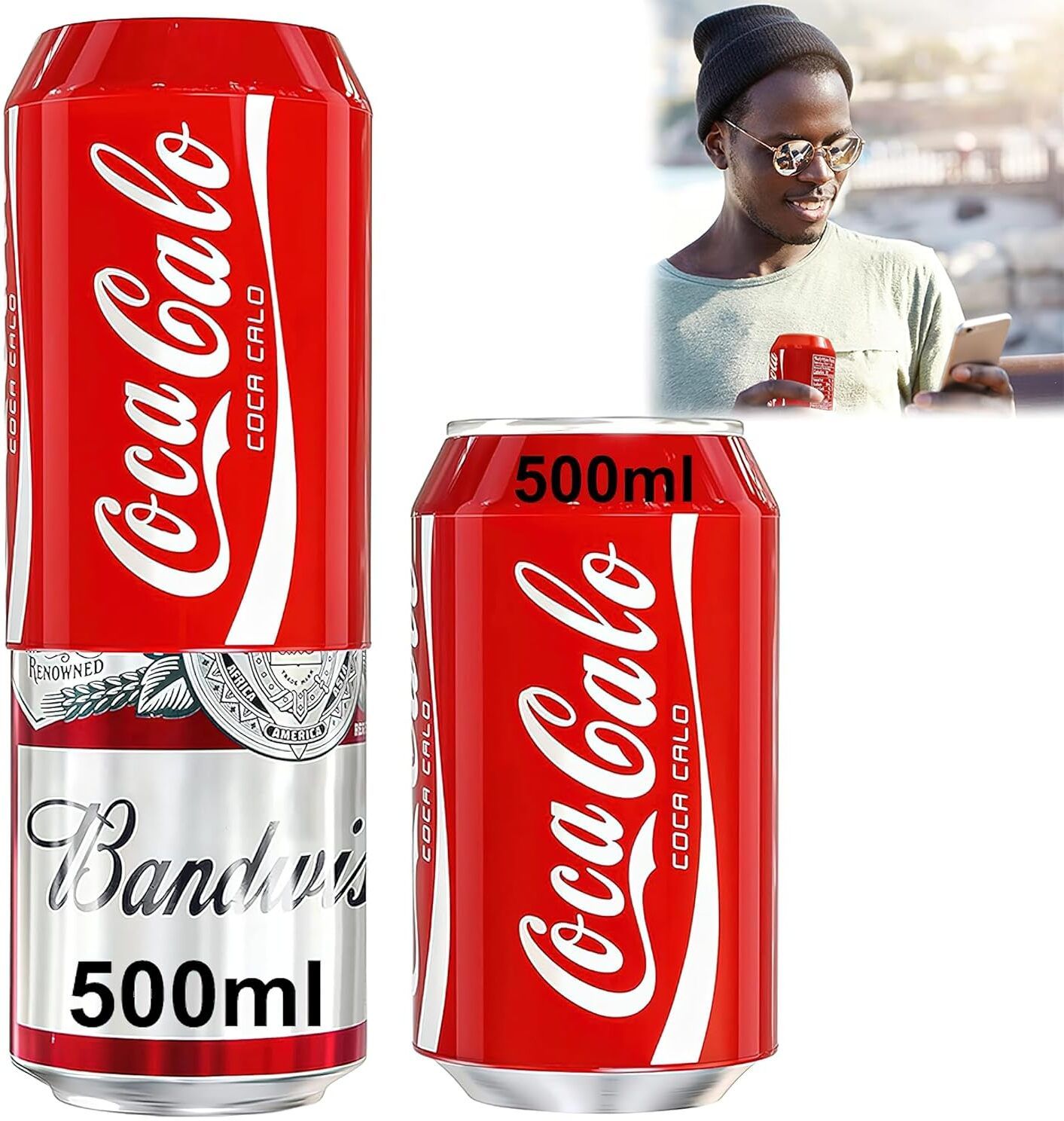 500ml Silicone Can Sleeve Reusable Drink Can Cover for Beverage Cans-image-35