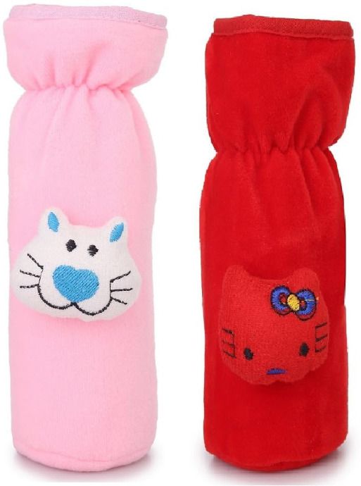 medivedha Baby Bottle Cover | Soft, Washable & Insulated | Protects Bottles (Pack of 2)-picture-16