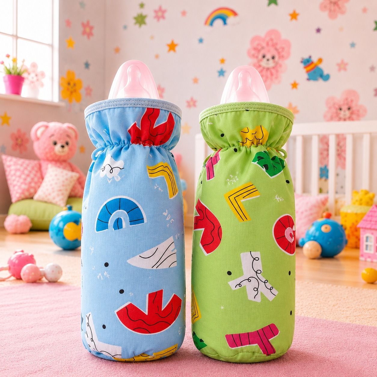 adriel bringing joy bottle cover baby blue green pack of 2-picture-38