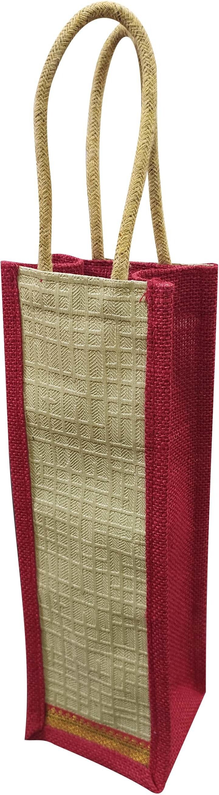 Jute Eco-Friendly Water Bottle Carry Bag 1.5 Liter Capacity-image-22