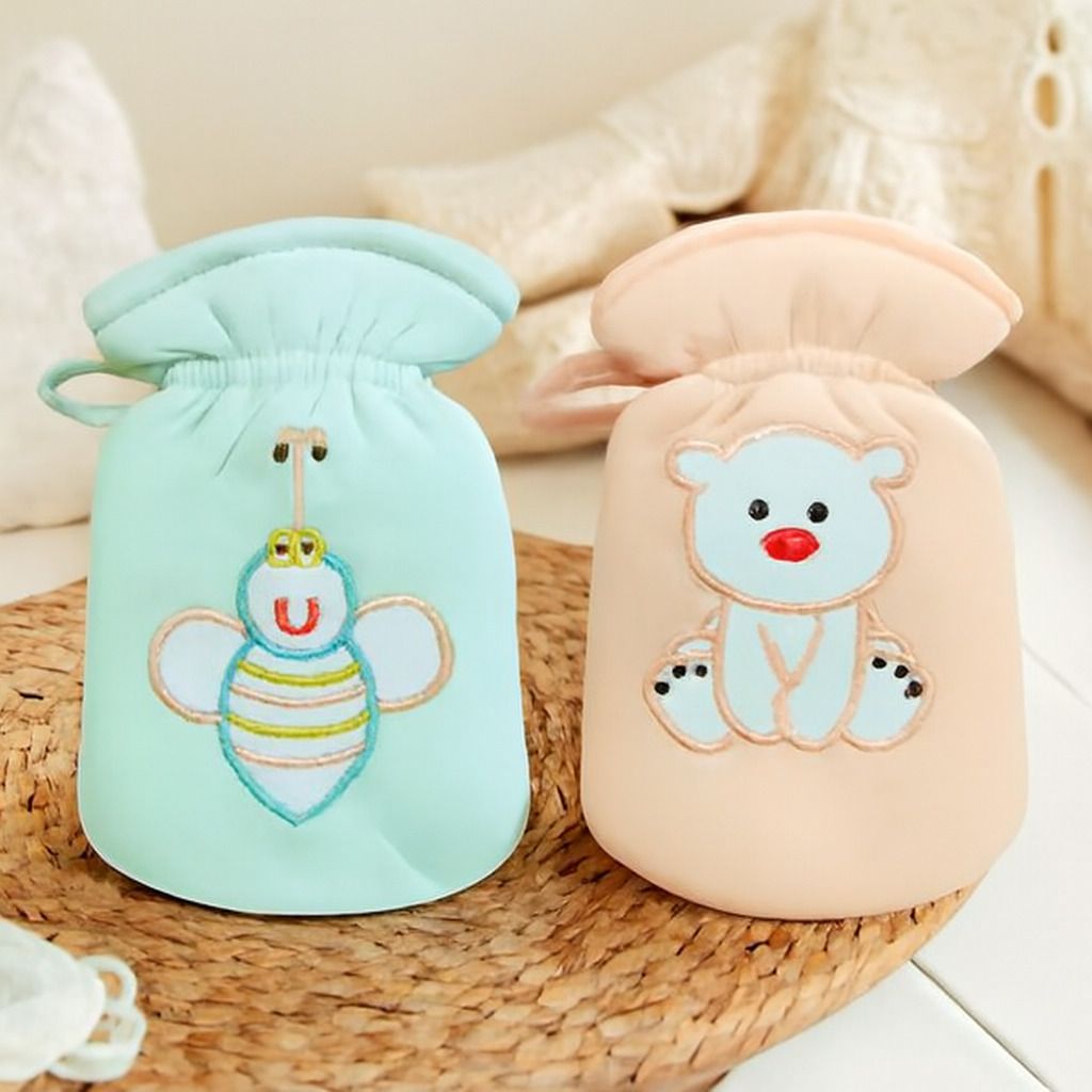 Feeding Bottle Cover for Baby Boys & Girls, Washable Hosiery Material, Pack of 2-image-36