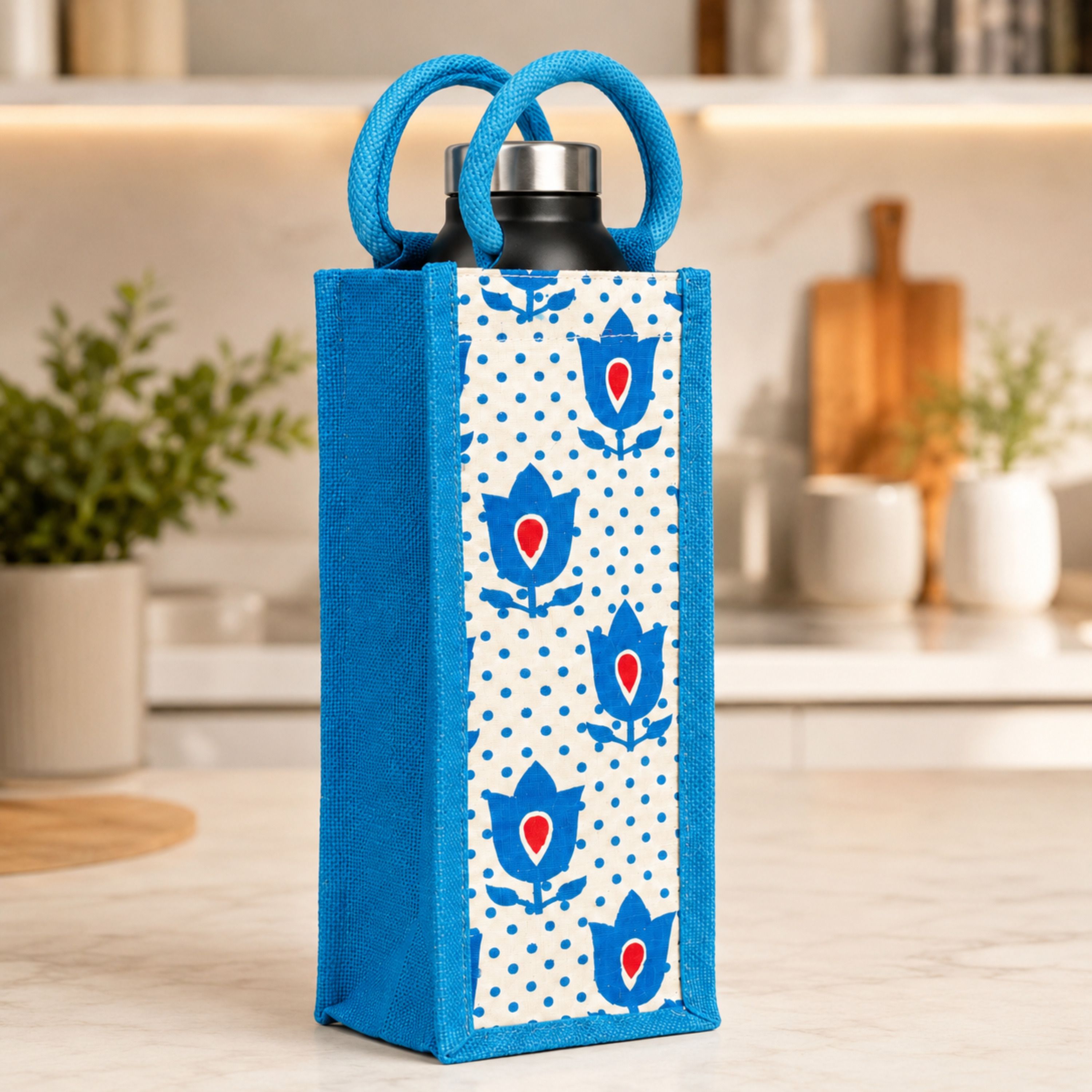 Jute Water Bottle Carry Bag | Reusable Eco-Friendly Bottle Cover, 2L-image-32