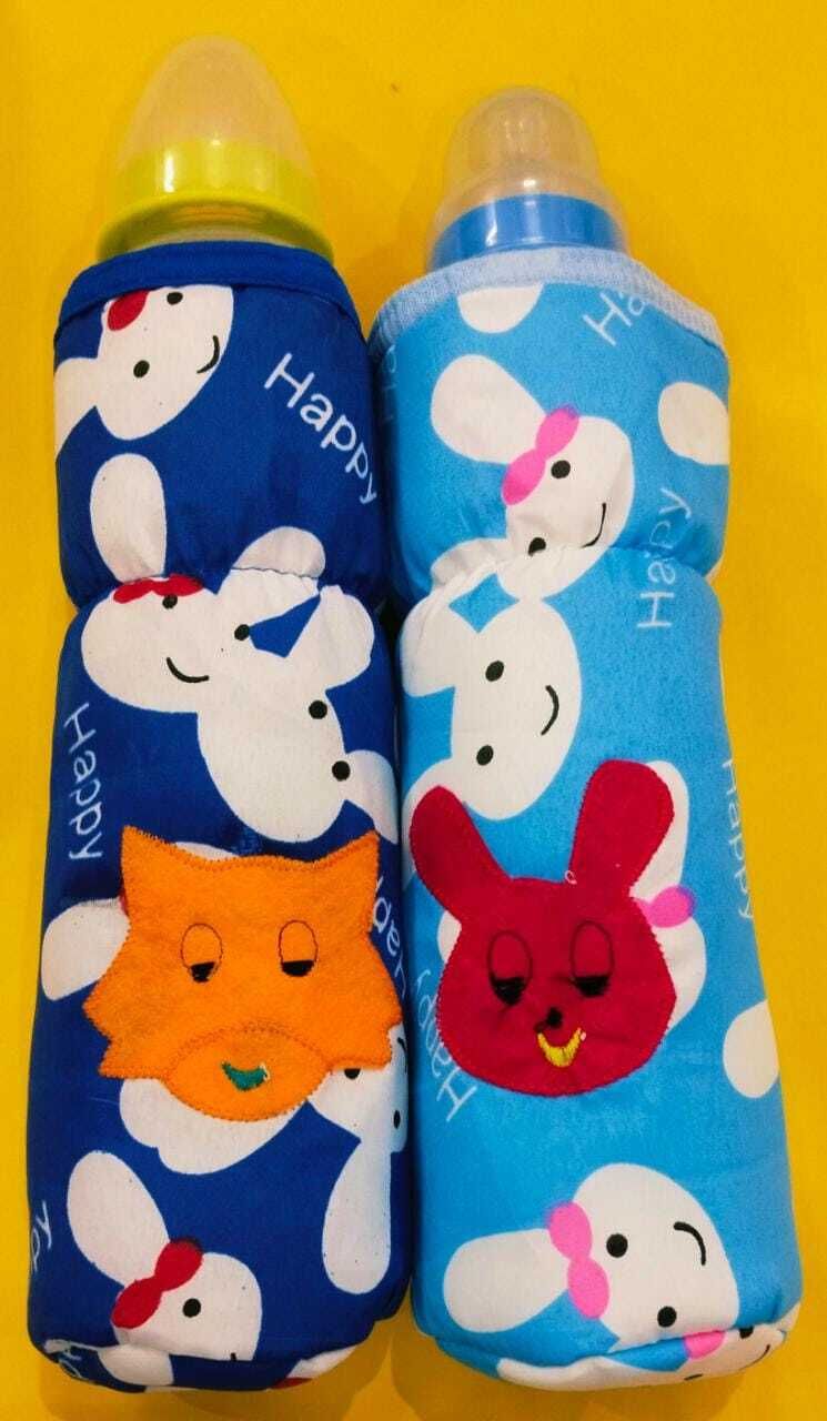 adriel bringing joy Baby Feeding Soft Bottle Cover Cartoon Print -Pack of 2-picture-23