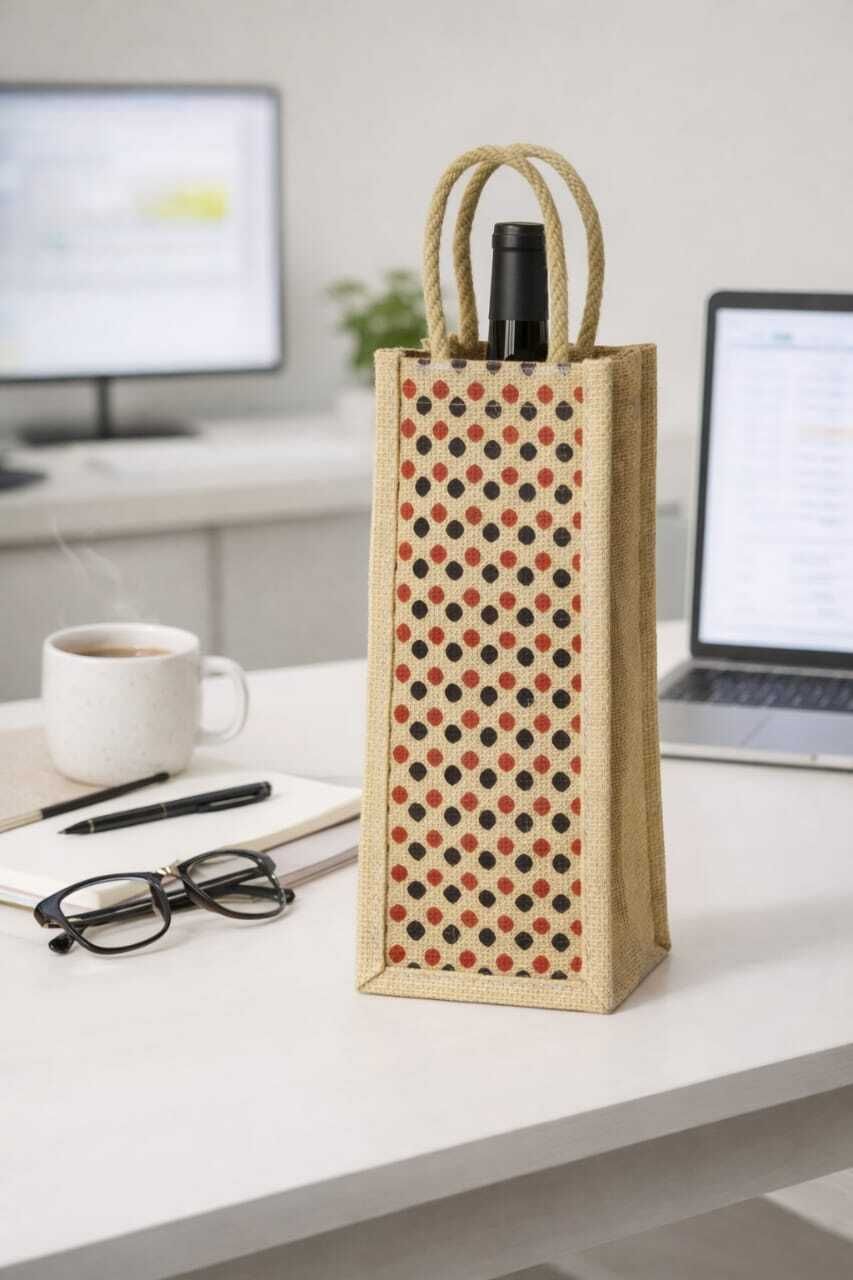 vyoraa JUTE WATER BOTTLE COVER-1000ML-MULTICOLOR-picture-38