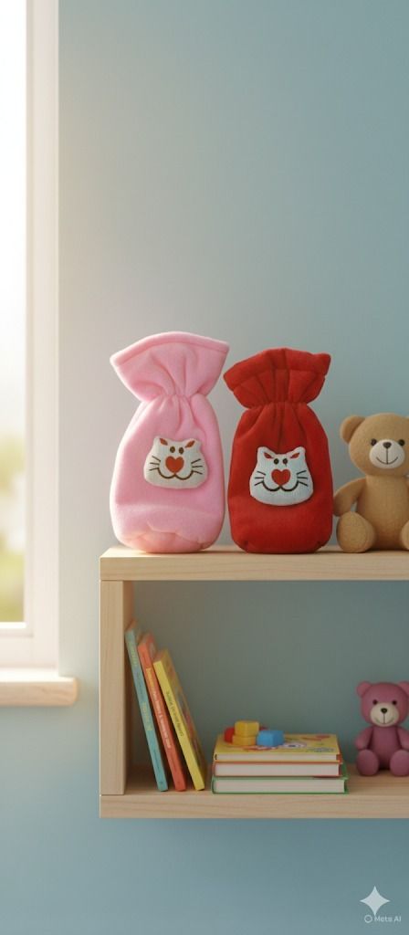 Baby bottle cover with animated cartoon Design 250 ml (pack of 2)-image-38