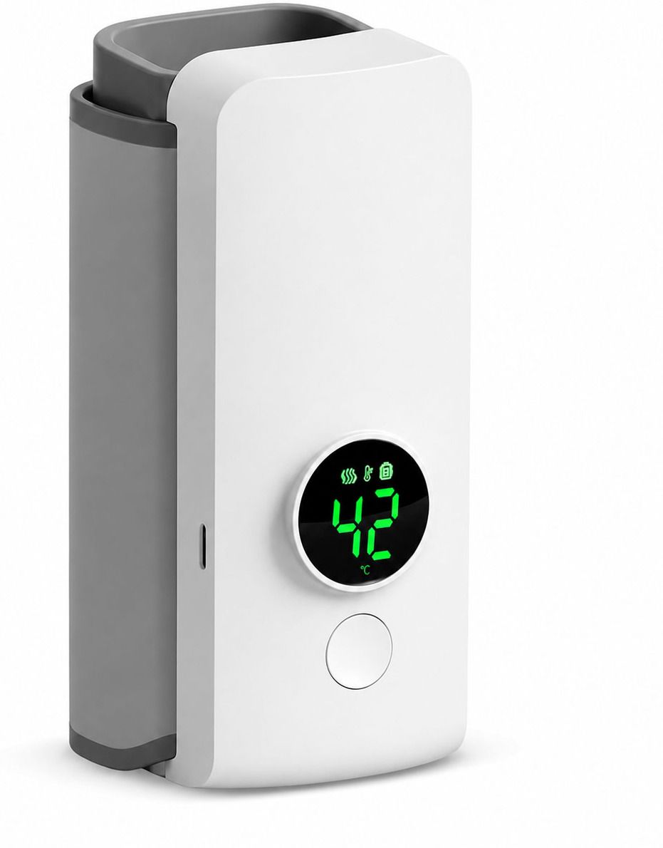 Portable Smart Baby Bottle Warmer with Digital Display USB Milk Heater-image-31