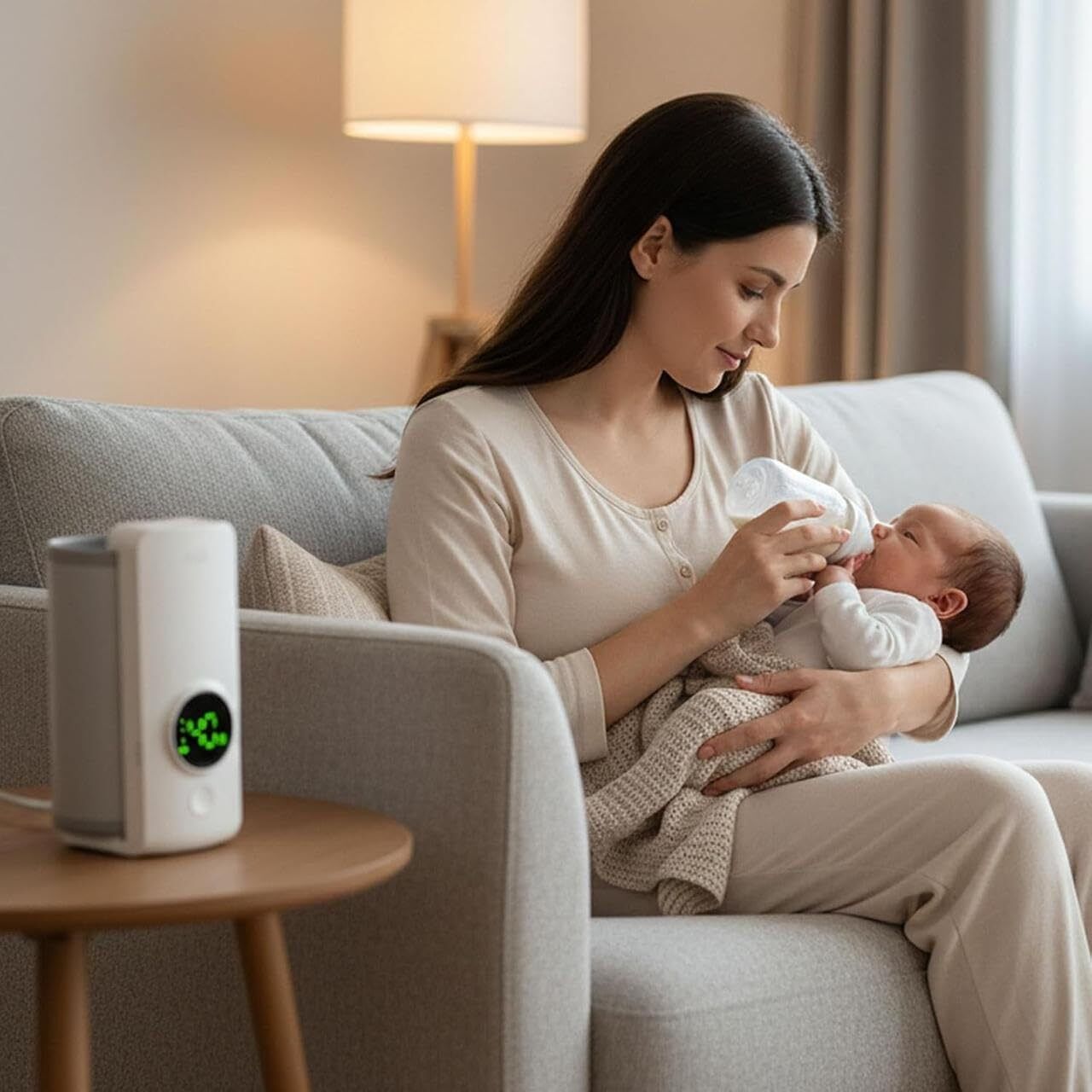 wundervox Rechargeable Baby Bottle Warmer with Accurate Temperature Control-picture-29