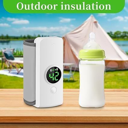 Cordless Portable Bottle Heater for Babies with Safe & Even Heating-image-20