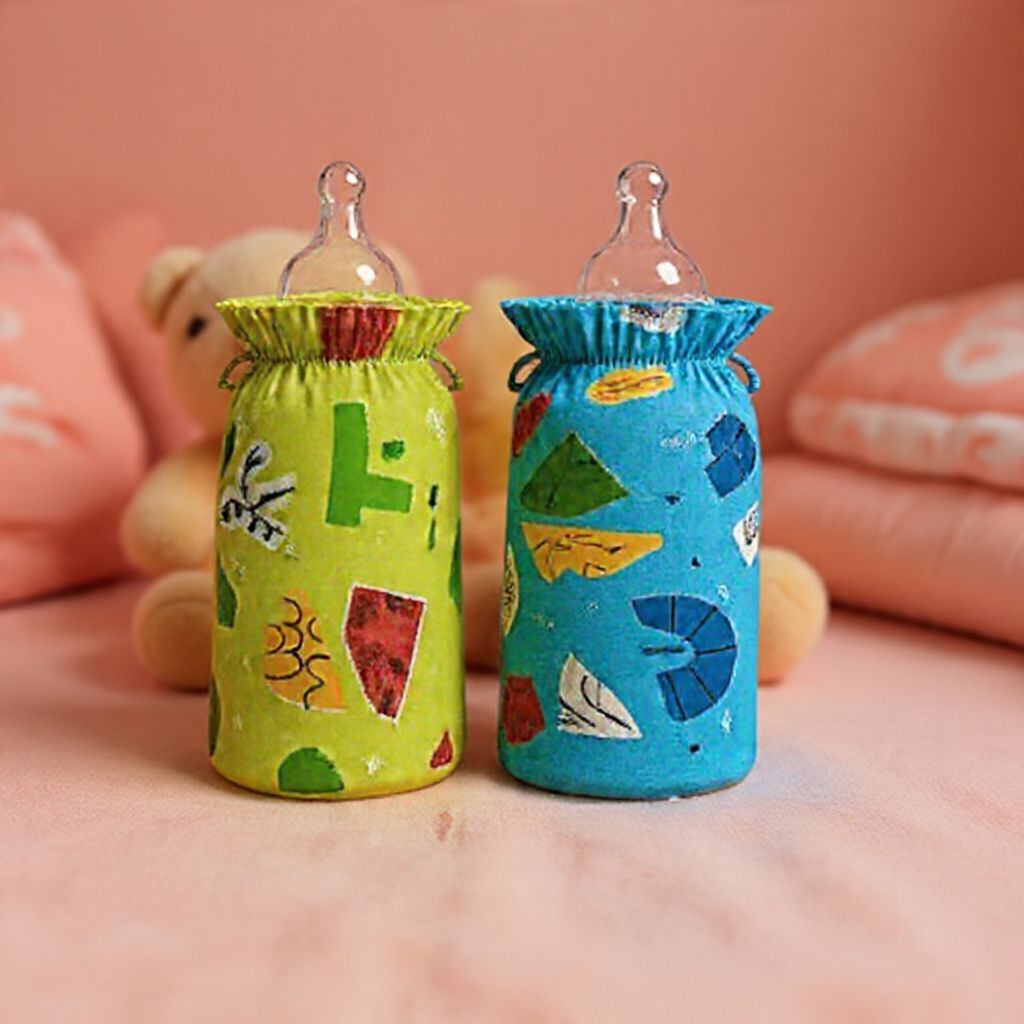 paddy baby bottle cover baby green blue pack of 2-picture-16