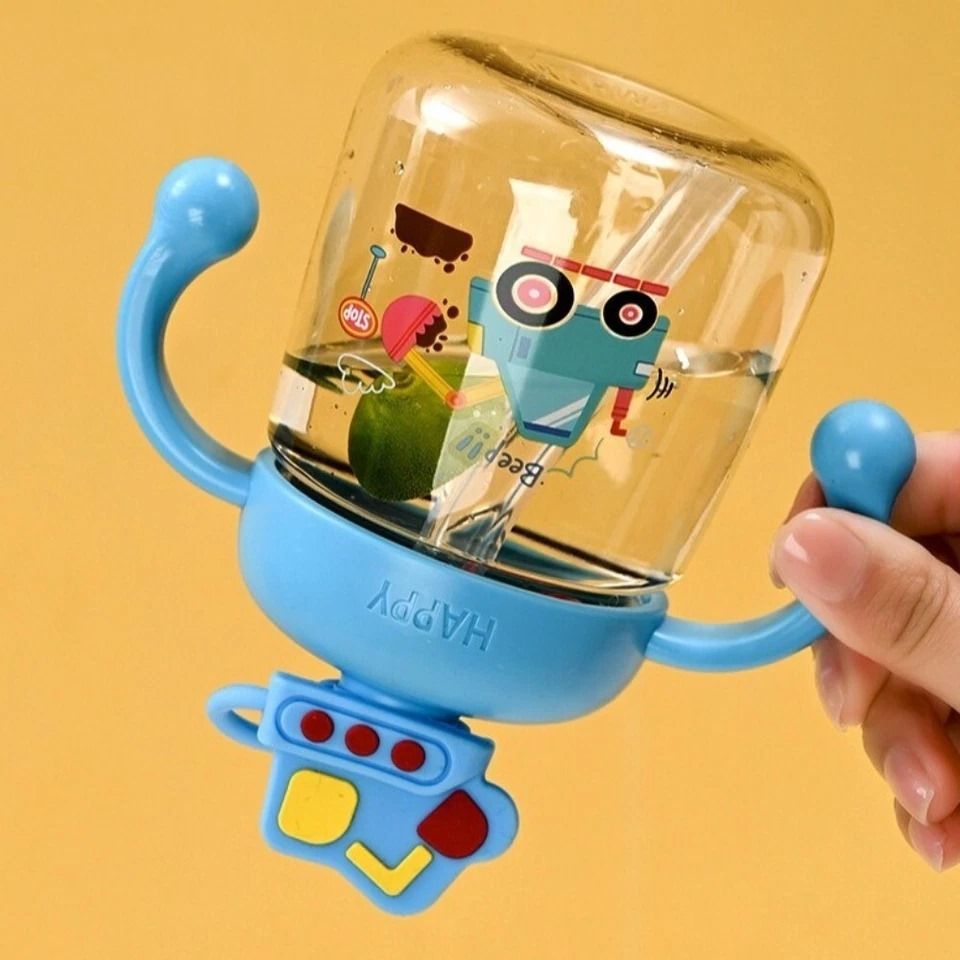 babysipper Bottle Direct Drinking Bottle Children's Milk for Baby Use with Handle Medium Flow Nipple-picture-48