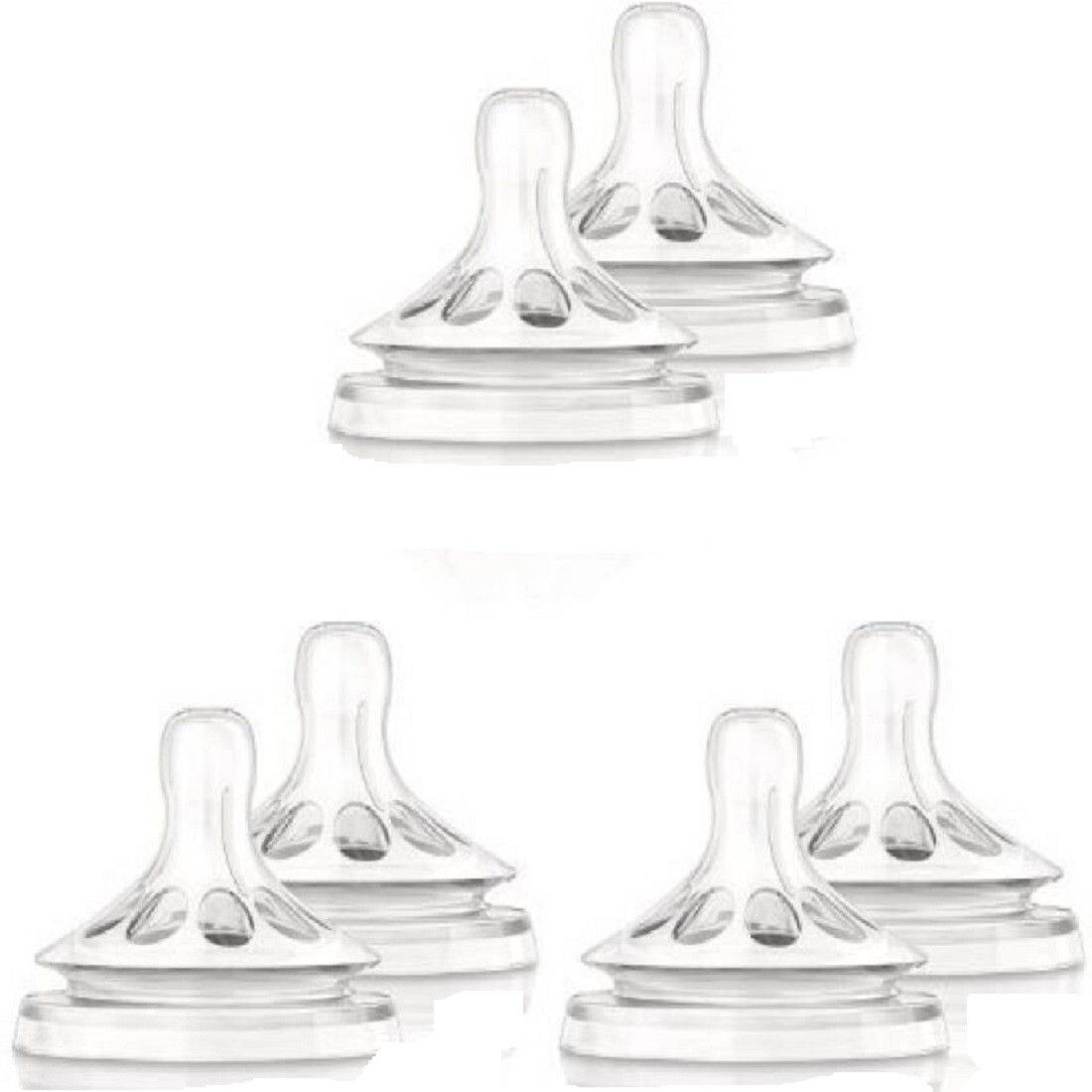 Baby Fast Flow Nipples For Steel Feeding Bottle (Set Of 6) Fast Flow Nipple-image-13