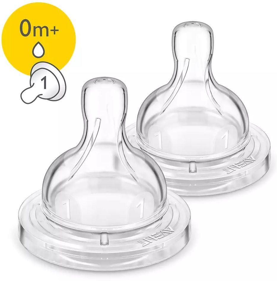 philips avent SCF631/27 ANTI COLIC TEAT NEWBORN 0M New Born Flow Nipple-picture-25