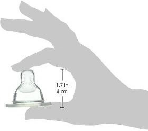 Silicone Bottle Nipples (Multicolour) Medium Flow Nipple-image-37