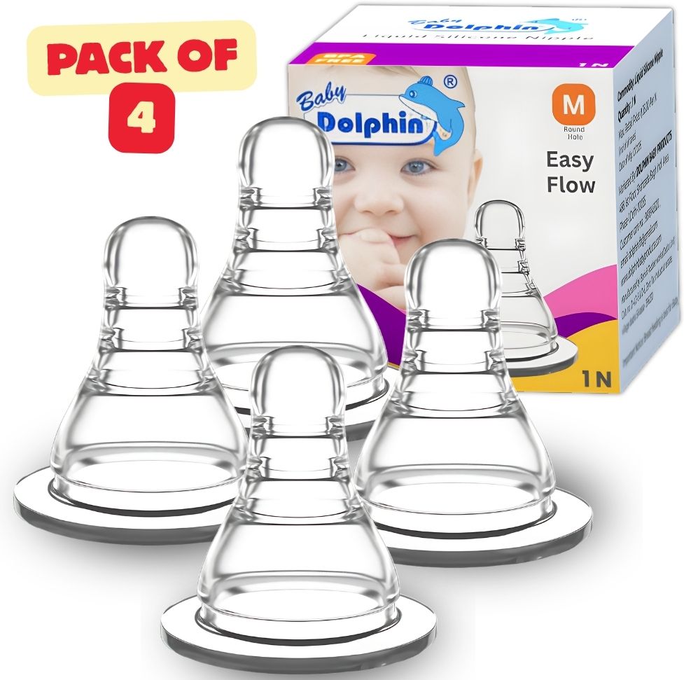 Anti-Colic Baby Feeding Teat/Nipple for Slim/Regular Neck Bottle, 0m+ Variable Flow Nipple-image-21