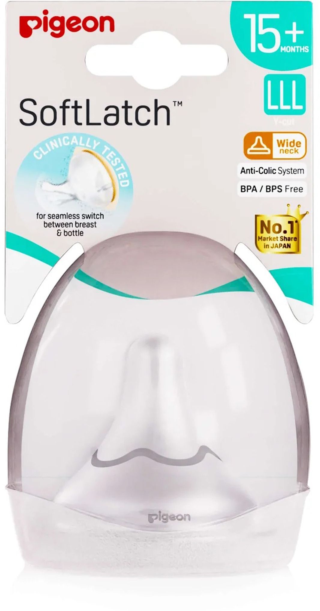 Softlatch Peristaltic plus Nipple Case 15 Plus LLL Fast Flow Nipple