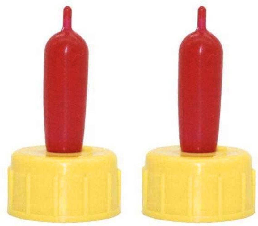 Feeding Nipple – Durable Rubber Nipple Feeder for Sheep, Lambs, Cats & Dogs Medium Flow Nipple