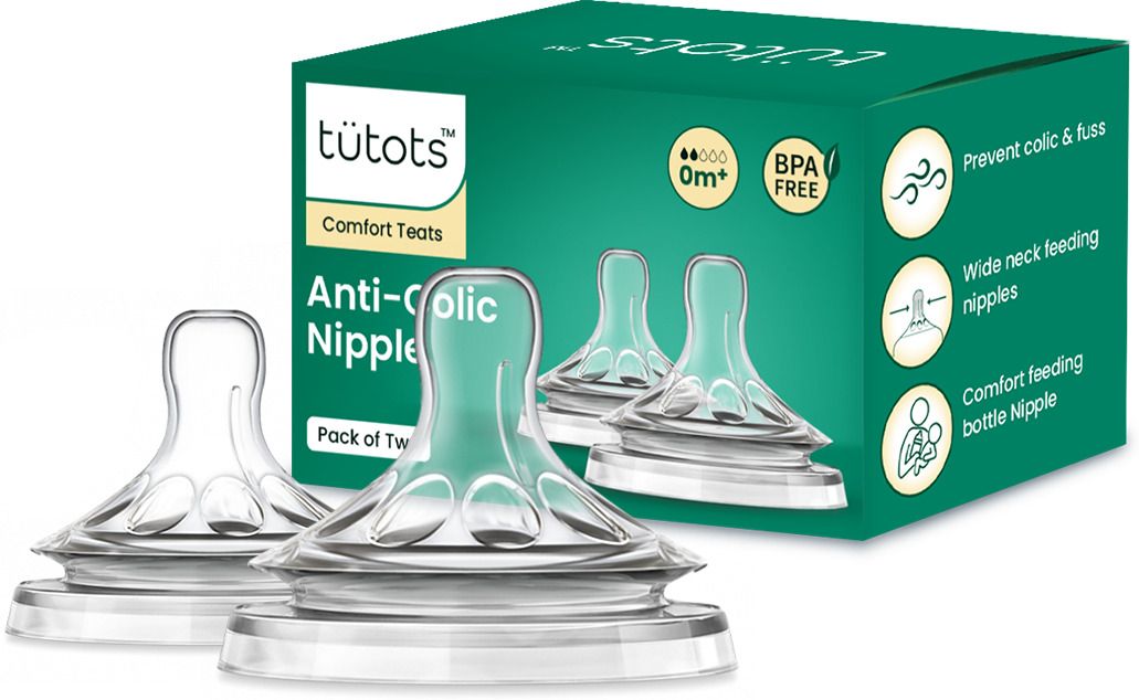 tutots Comfort Teat with Petals BPA Free Slow Flow Nipple-picture-21