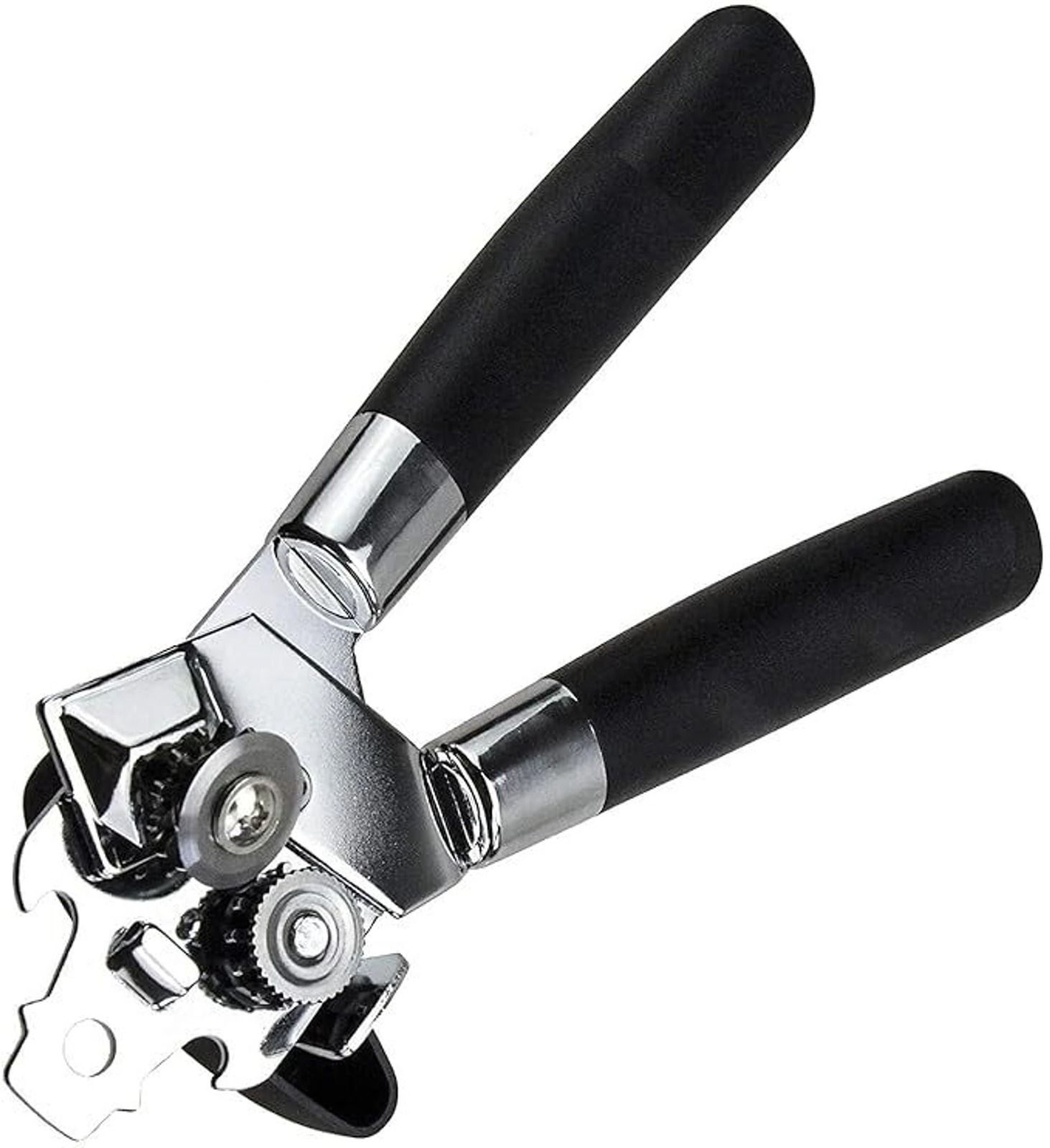 Can Opener Tin Cutter123 3-in-1 Stainless Steel Can Opener, Bottle Opener & Tin Cutter- Heavy Duty Manual Bottle Opener-image-44