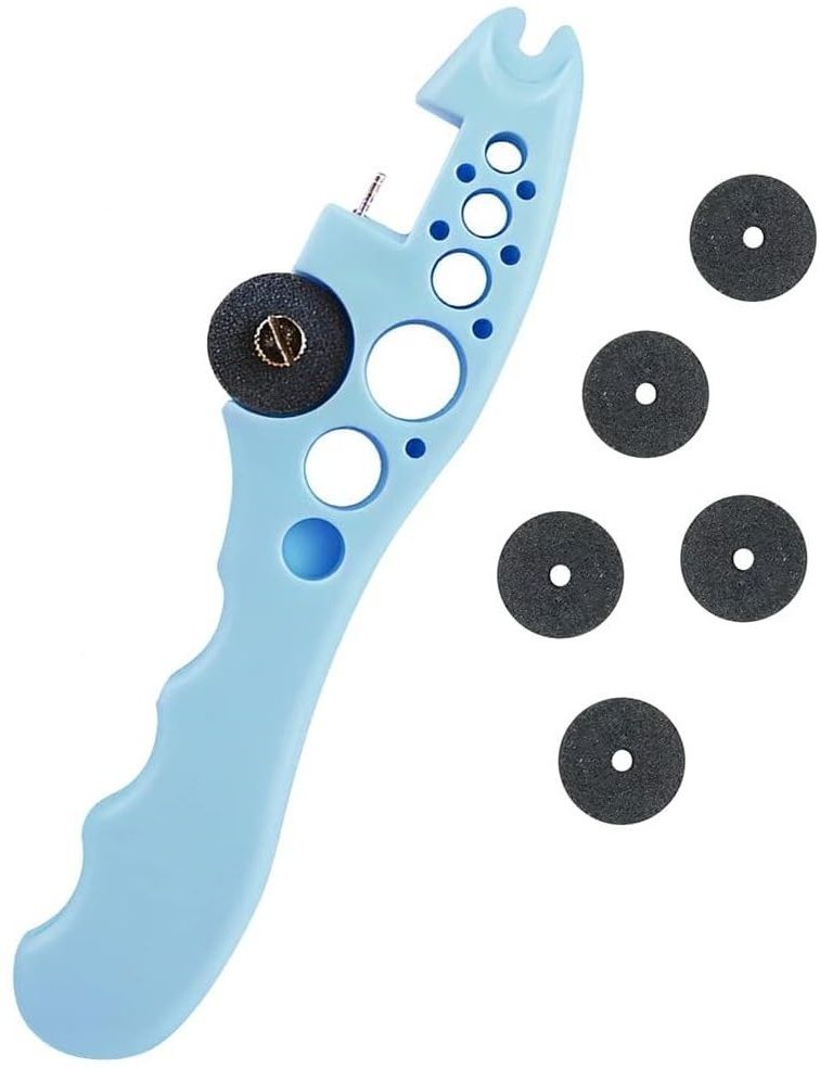 Ampule Cutter & Vial Opener Tool 3-in-1 Glass Cutter for Replaceable WheeL Ampoule Cutter for Doctors, Glass Bottle Cap Remover Cutter Ampule Breaker Bottle Opener-image-40