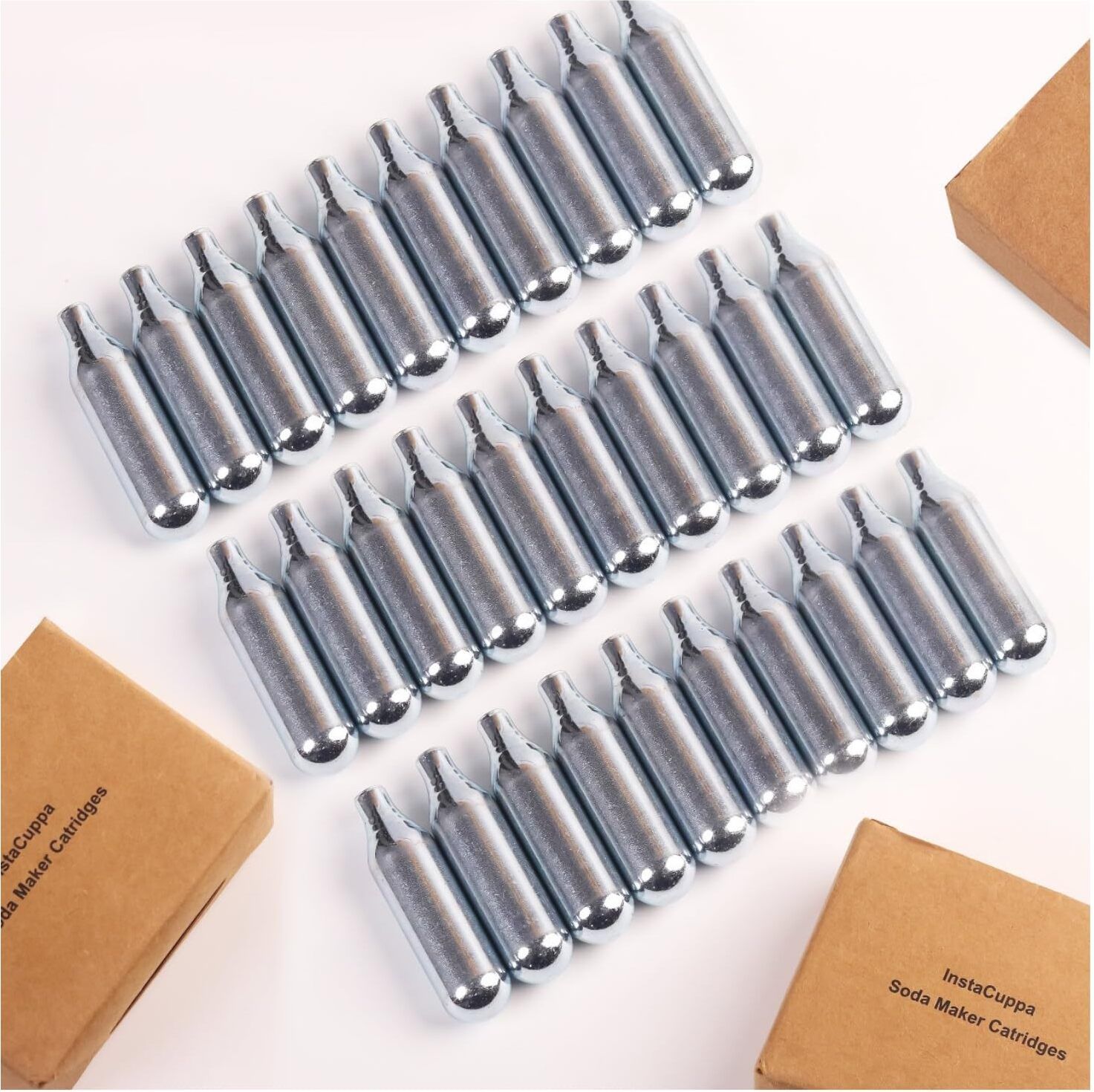 Soda Capsules ( Pack of 30 ) Make Flavoured Soda, Mocktails, Sparkling Water | Soda Maker