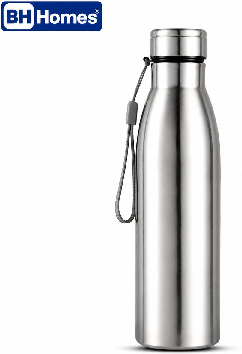 BH Homes Stainless Steel Water Bottle 1000 ml | Leak Proof BPA Free Water Bottle 1000 ml Silicone Bottle-image-12