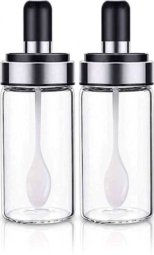 varchashva Spoon Jar Bottle 250 ml Glass Bottle-picture-2