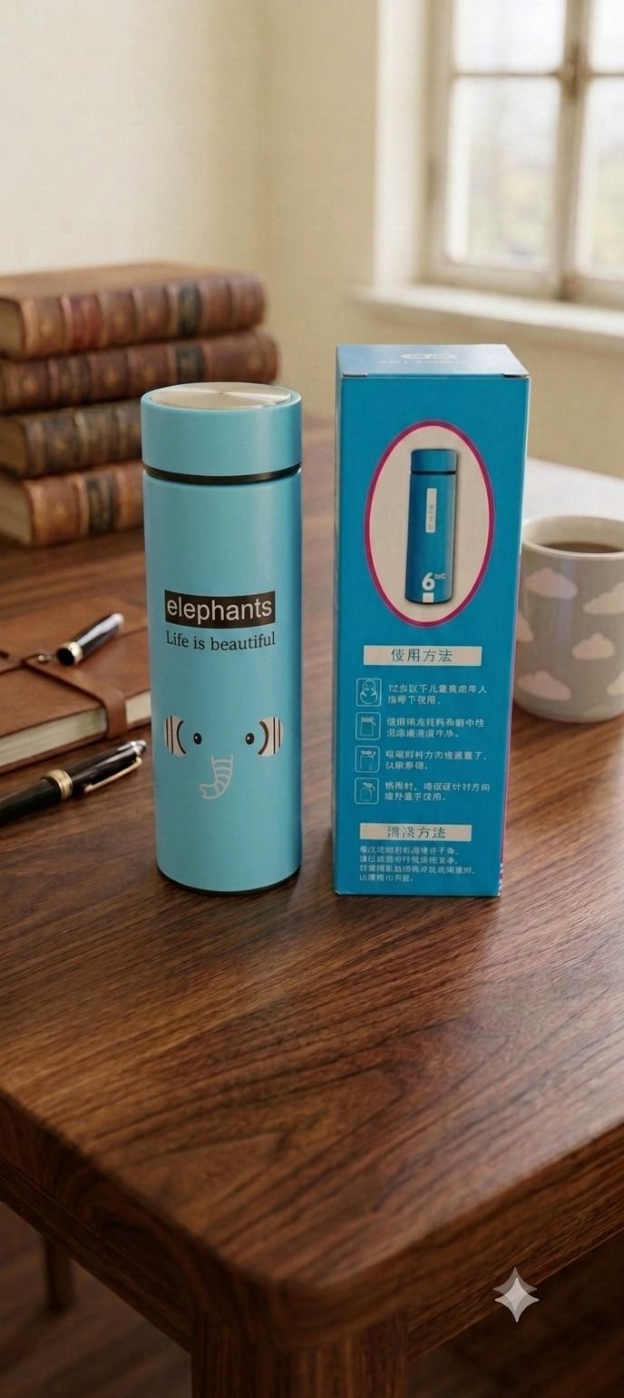 HABIB WATER BOTTLE 450 ml Plastic, Glass Bottle-image-15