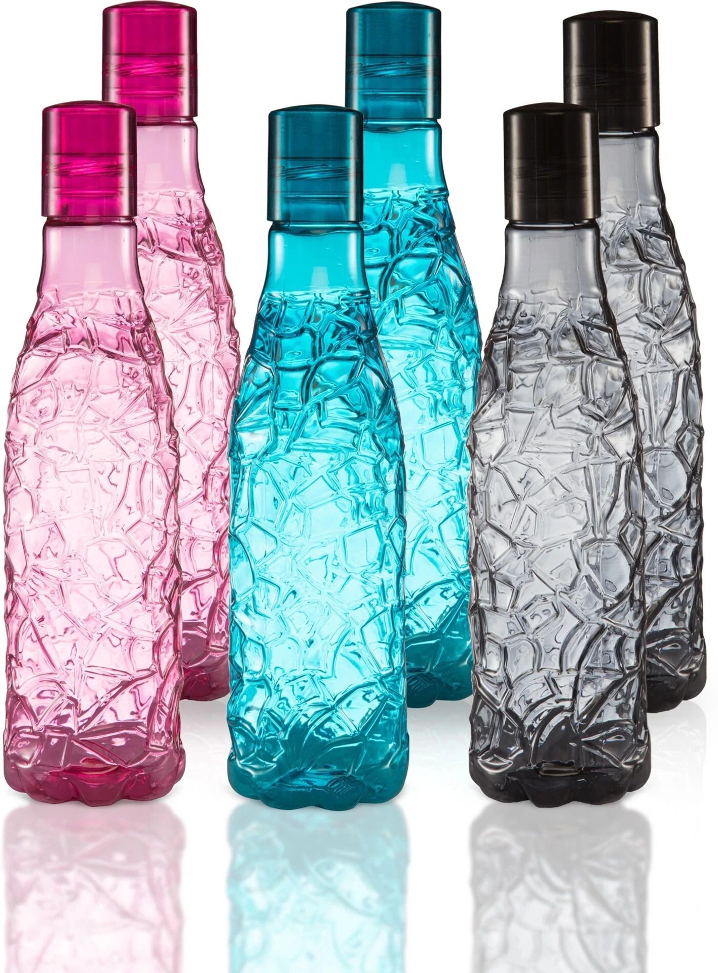 flipkart smartbuy Dragon water bottle pack of 6 1000 ml PET Bottle-picture-13