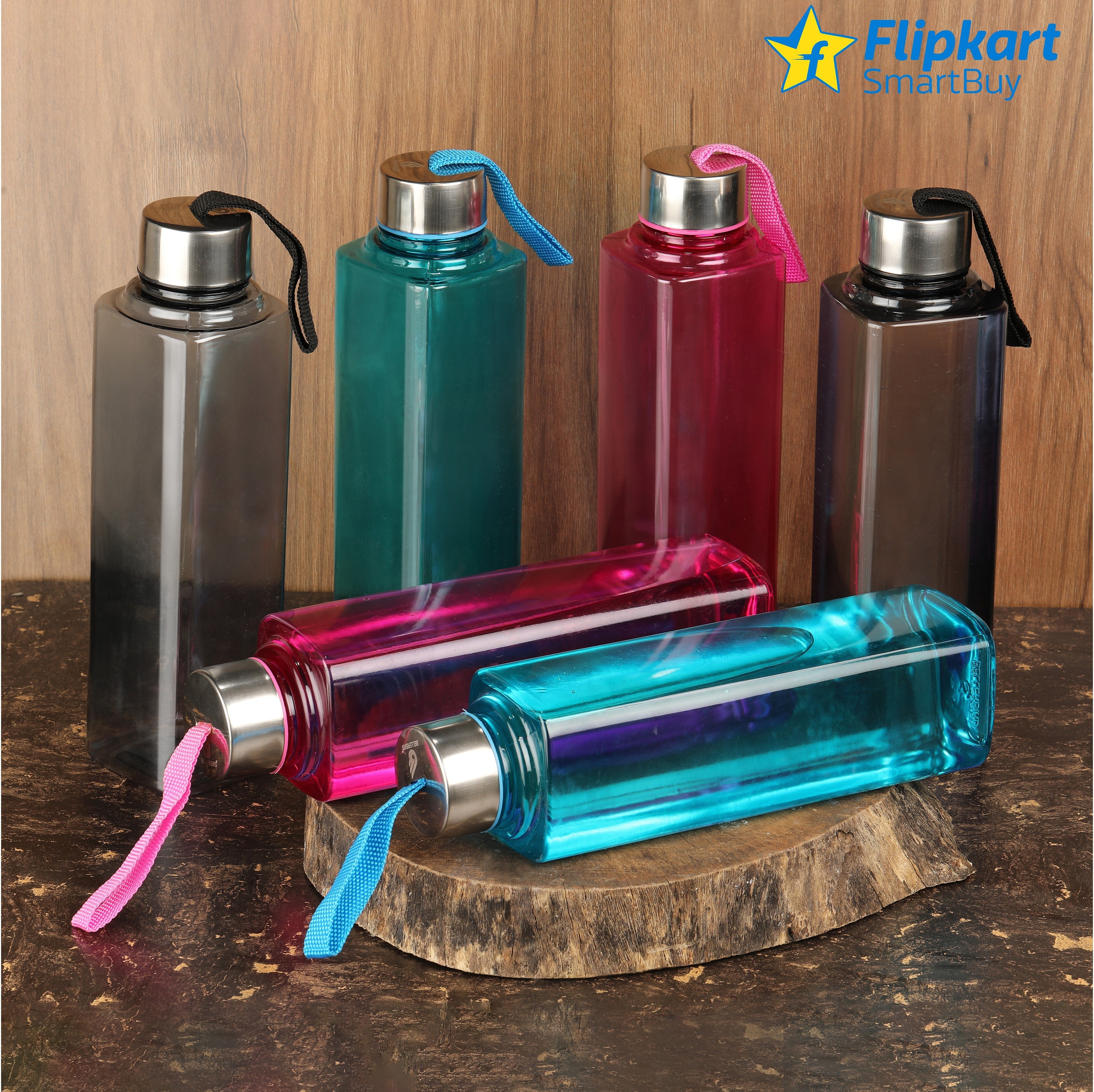 flipkart smartbuy Premium Water Fridge Bottles Set Of 6 998 ml Bottle 998 ml Bottle-picture-27