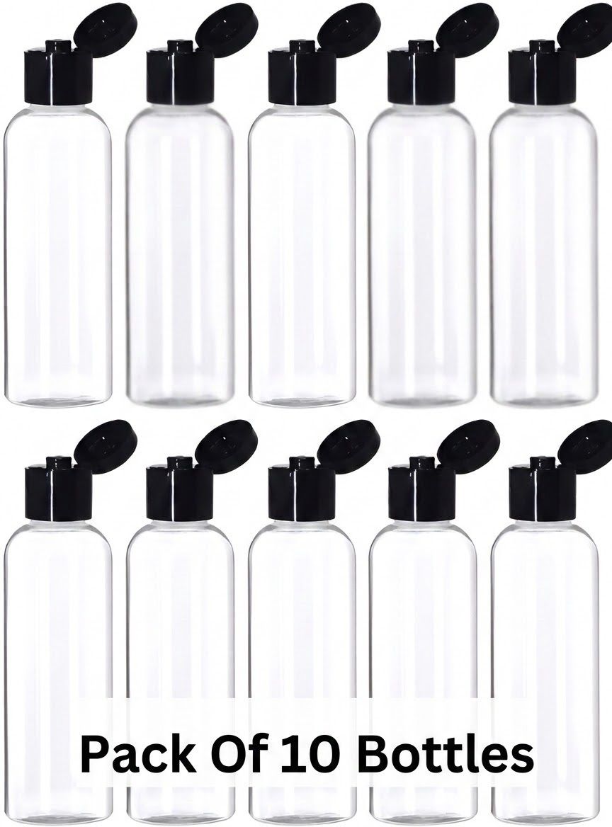 nkt Empty Bottle for Hair Oil and Cosmetic, Shampoo 50 ml Plastic Bottle-picture-47