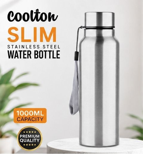 tn group Slim Water Bottle 1000ml 1000 ml Stainless Steel Bottle-picture-22