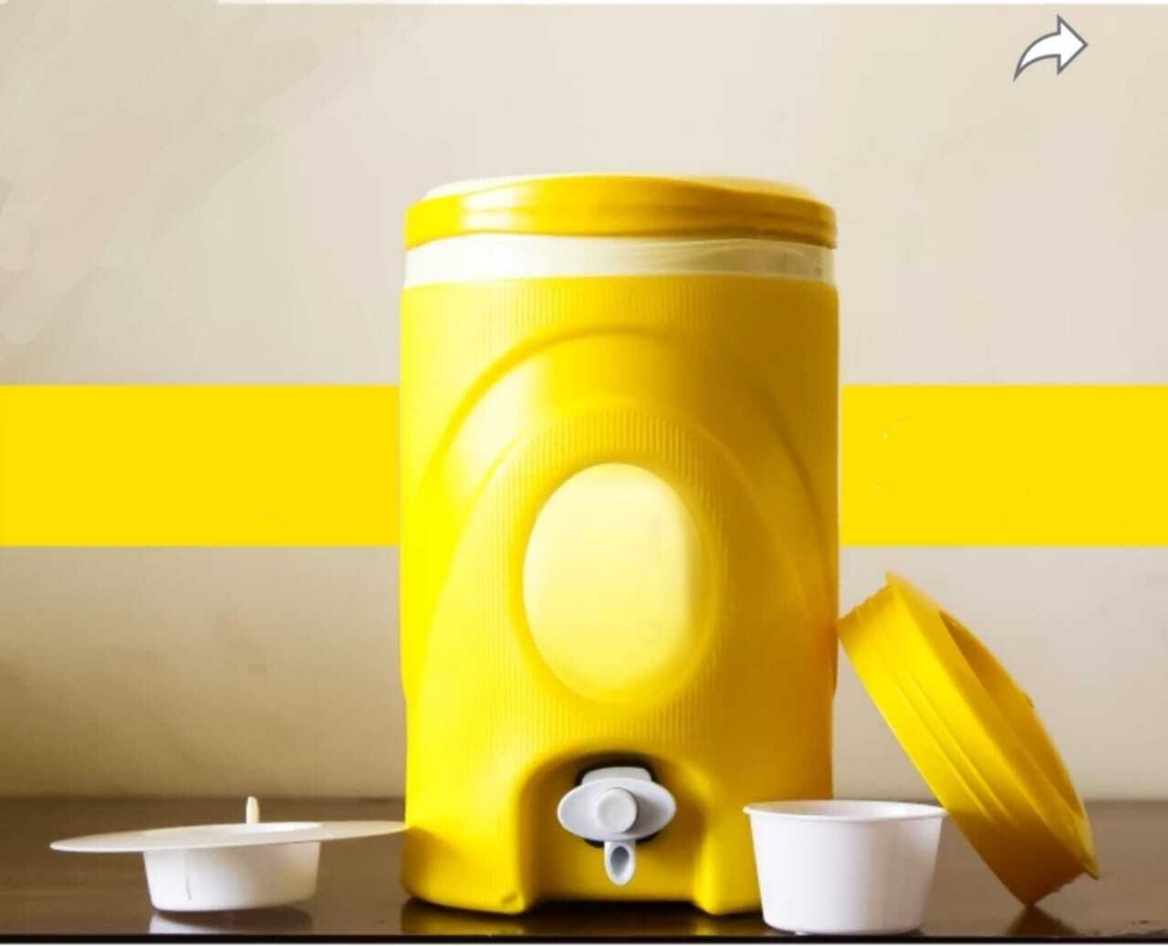 BLUE 013 Plastic Insulated Water 20 Liter Water Cool for Traveling Water Jar 20000 ml Plastic Bottle-image-23