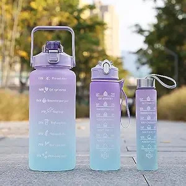 nexxa Stylish Gradient Water Bottle Set for Gym & Office Use 3300 ml Plastic Bottle-picture-25