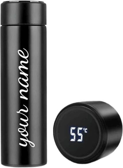 Personalized Smart LED Temperature Display Stainless Steel Thermal Bottle 500 ml Stainless Steel Bottle-image-46