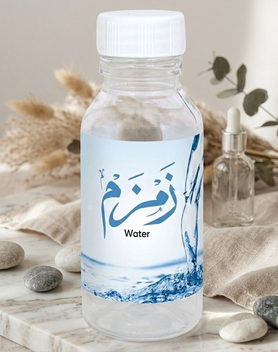 fateh Zam Zam Water Bottle Hajj Umrah Tabarruk Bottle | Return Gift / Hajj Accessories 60 ml PET Bottle-picture-15