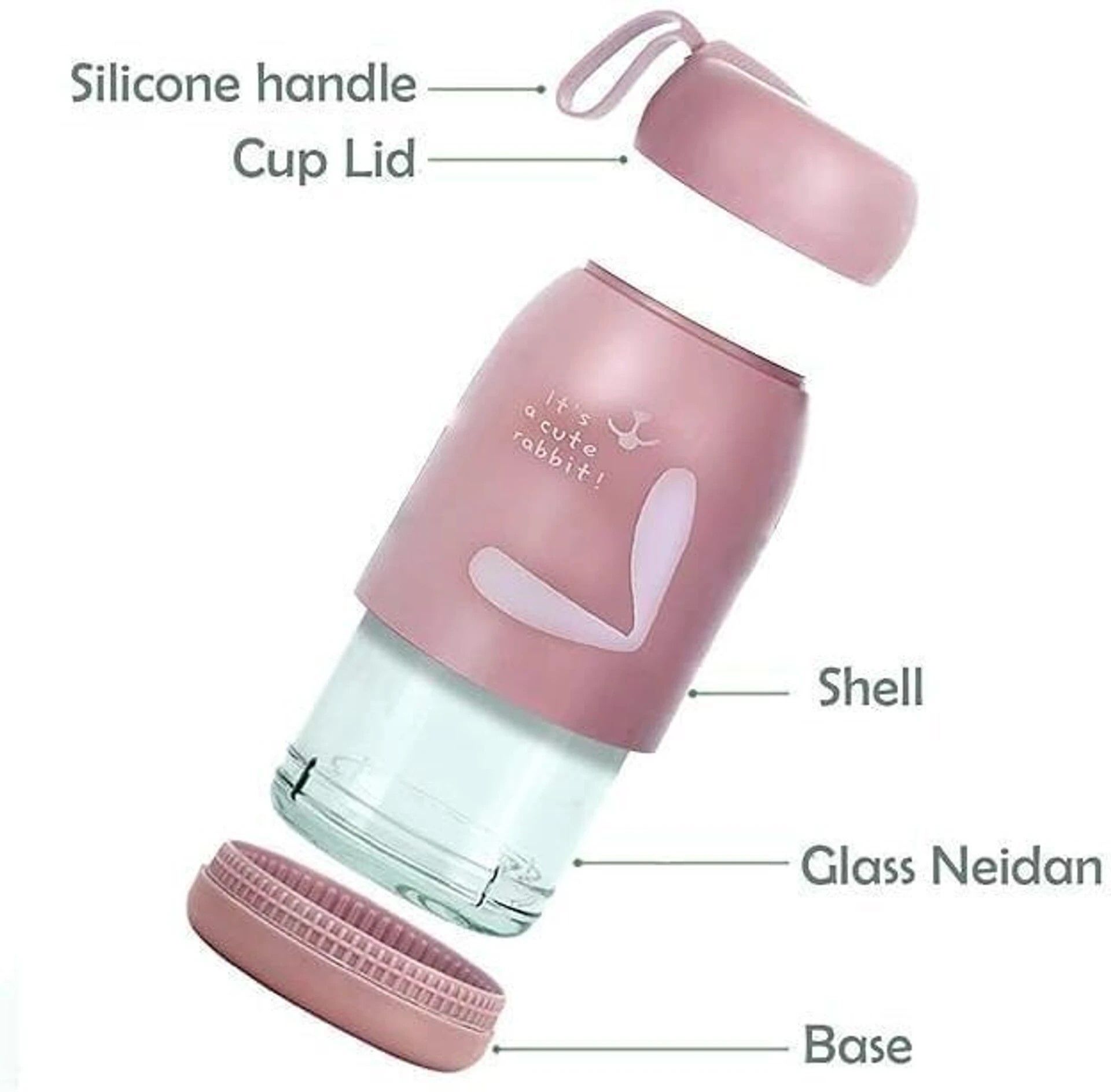 Hop & Sip Bottle 330 ml Borosilicate Glass Bottle-image-24