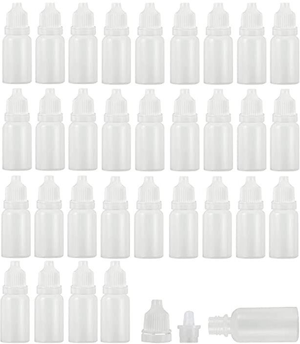 dinojames PLASTIC DROPER BOTTLE (SET OF 50) FOR HOMEOPATHIC & AYURVEDIC USE 5 ml Bottle-picture-14