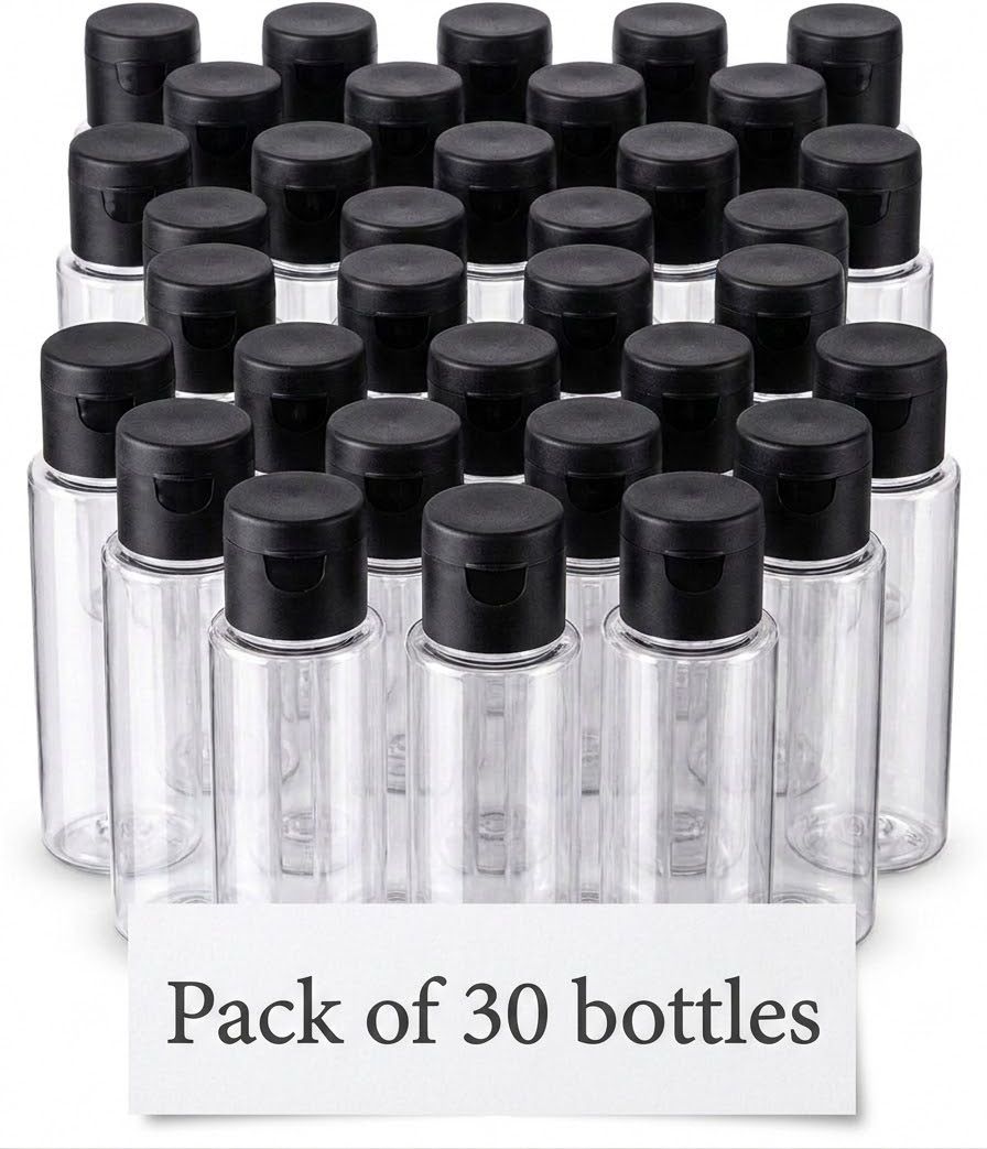 Empty Bottle for Hair and Cosmetics 30 ml Plastic Bottle-image-34
