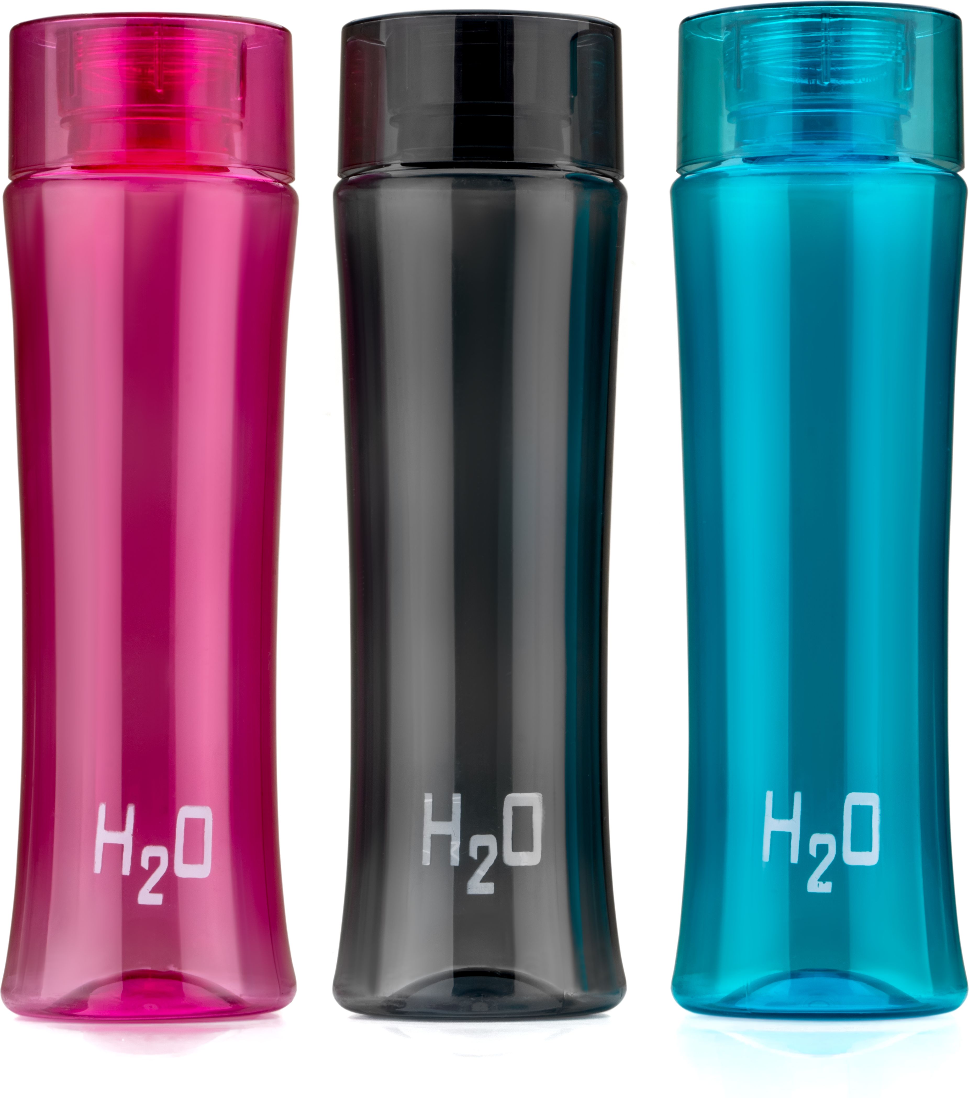 flipkart smartbuy P03 MULTICOLOR OVAL ROUND H2O WATER BOTTLE 1020 ml Bottle-picture-24