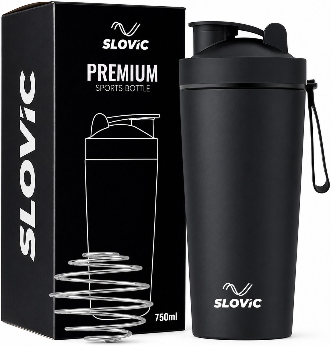 slovic Double Wall Insulated Water Bottle | Hot & Cold Water Bottle 750 ml Stainless Steel Shaker-picture-25