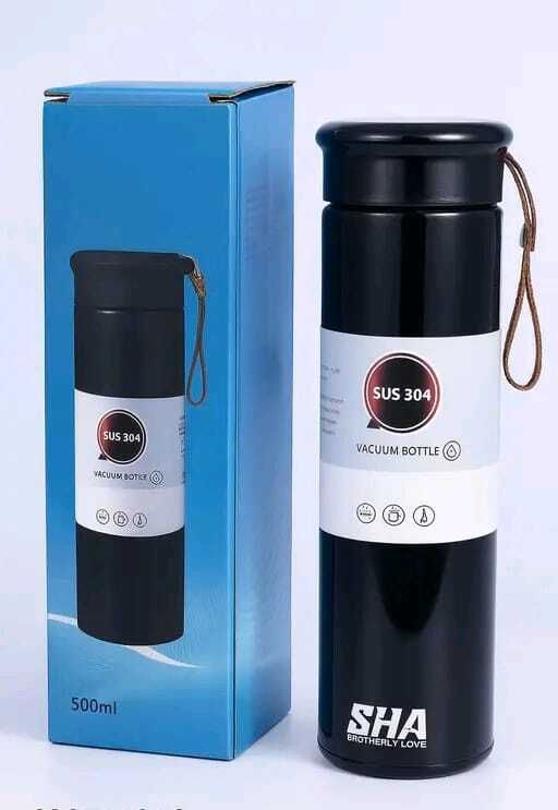 SHA SUS 304 Stainless Steel Vacuum Insulated Water Bottle 500ml 500 ml Stainless Steel Flask-image-44
