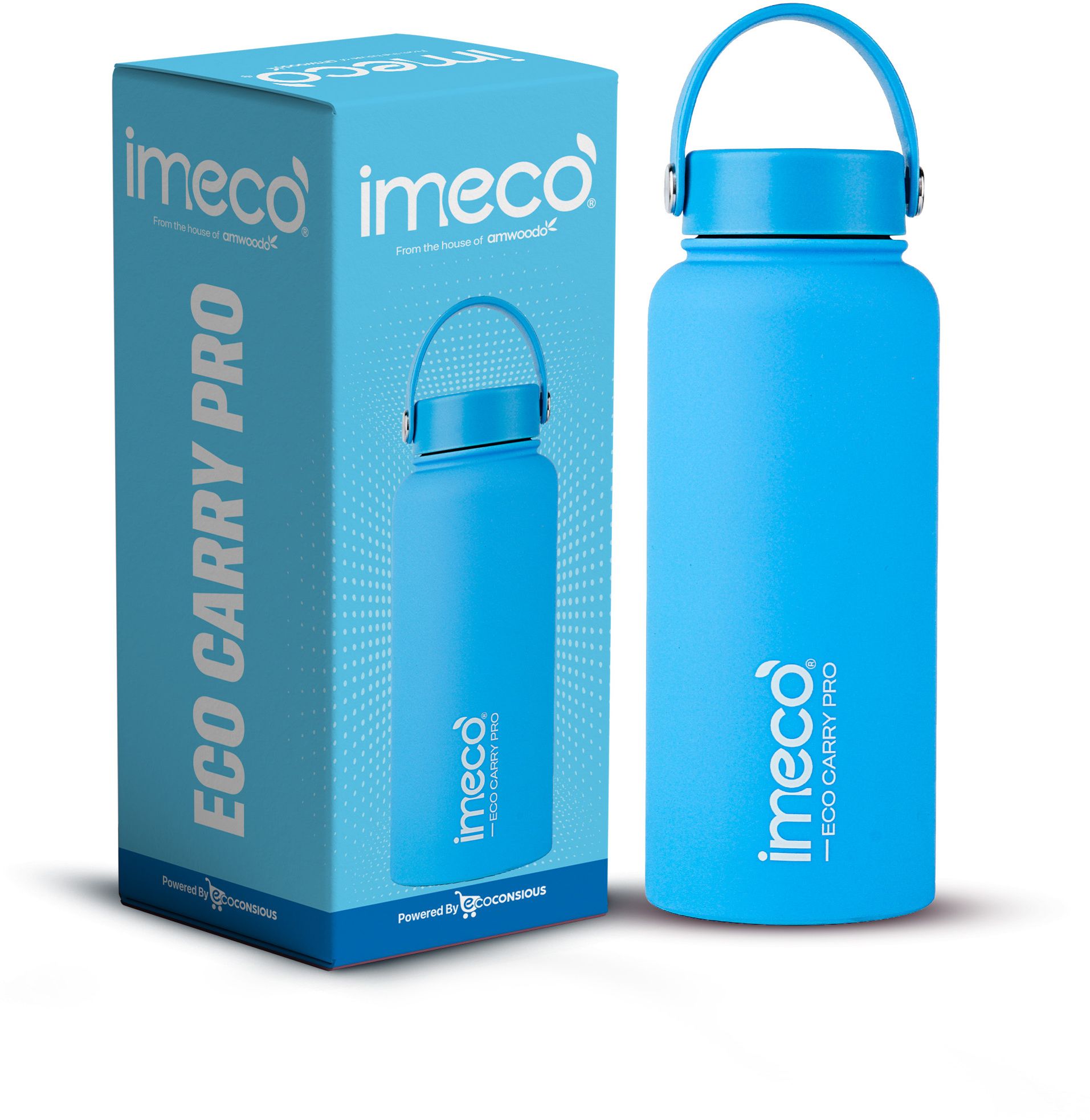 ECO CARRY PRO Stainless Steel Water Bottle with Handle for Office, Travel & Gym 1000 ml Stainless Steel Bottle-image-22