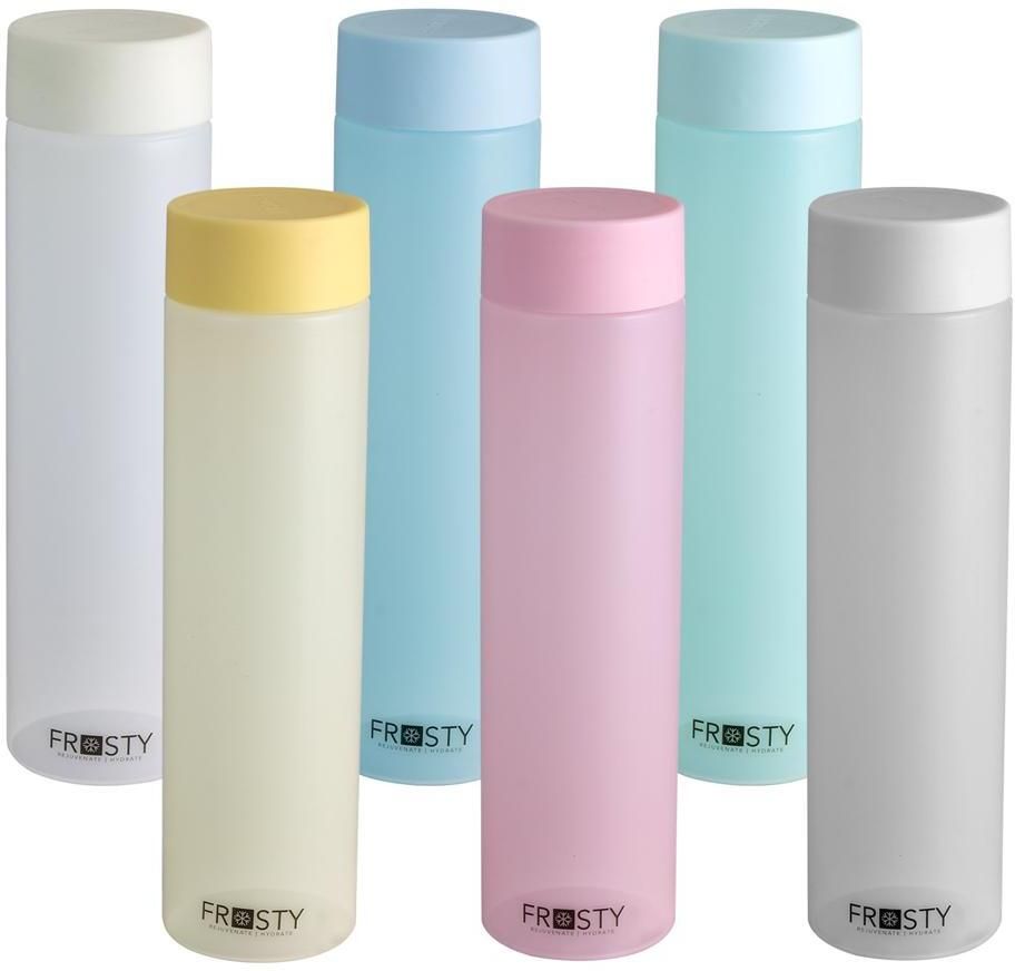 Unbreakable Water bottle - 950ml Plastic Food Grade Fridge Round Bottle Set 950 ml Glass Bottle-image-25