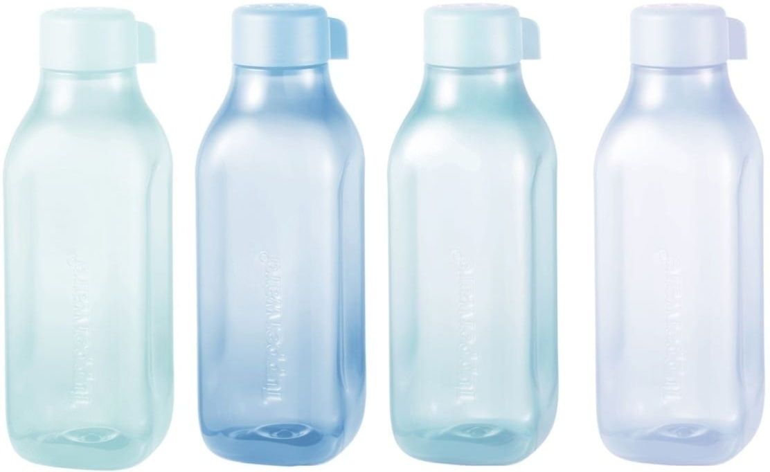 litre square bottles pack of 4 1000 ml Plastic Bottle-image-5