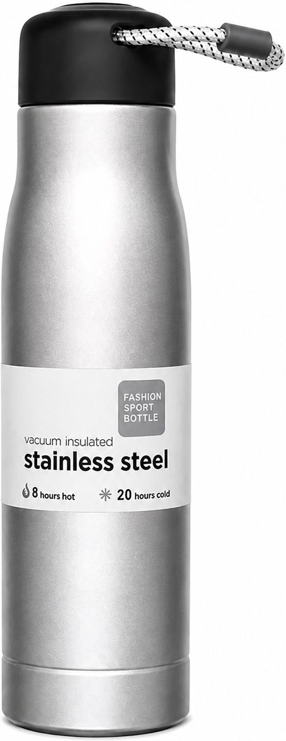 heavenn Stainless Steel BottleHot for 8 Hours & Cold for 20 Hours | Leakproof Bottle 500 ml Stainless Steel Flask-picture-41