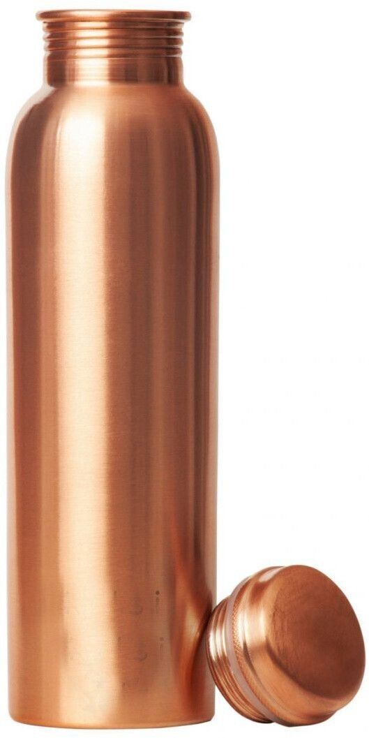 gesto Pure Copper Water Bottle 1 Litre With Joint Free & Leak Proof Technology 1000 ml Bottle-picture-22