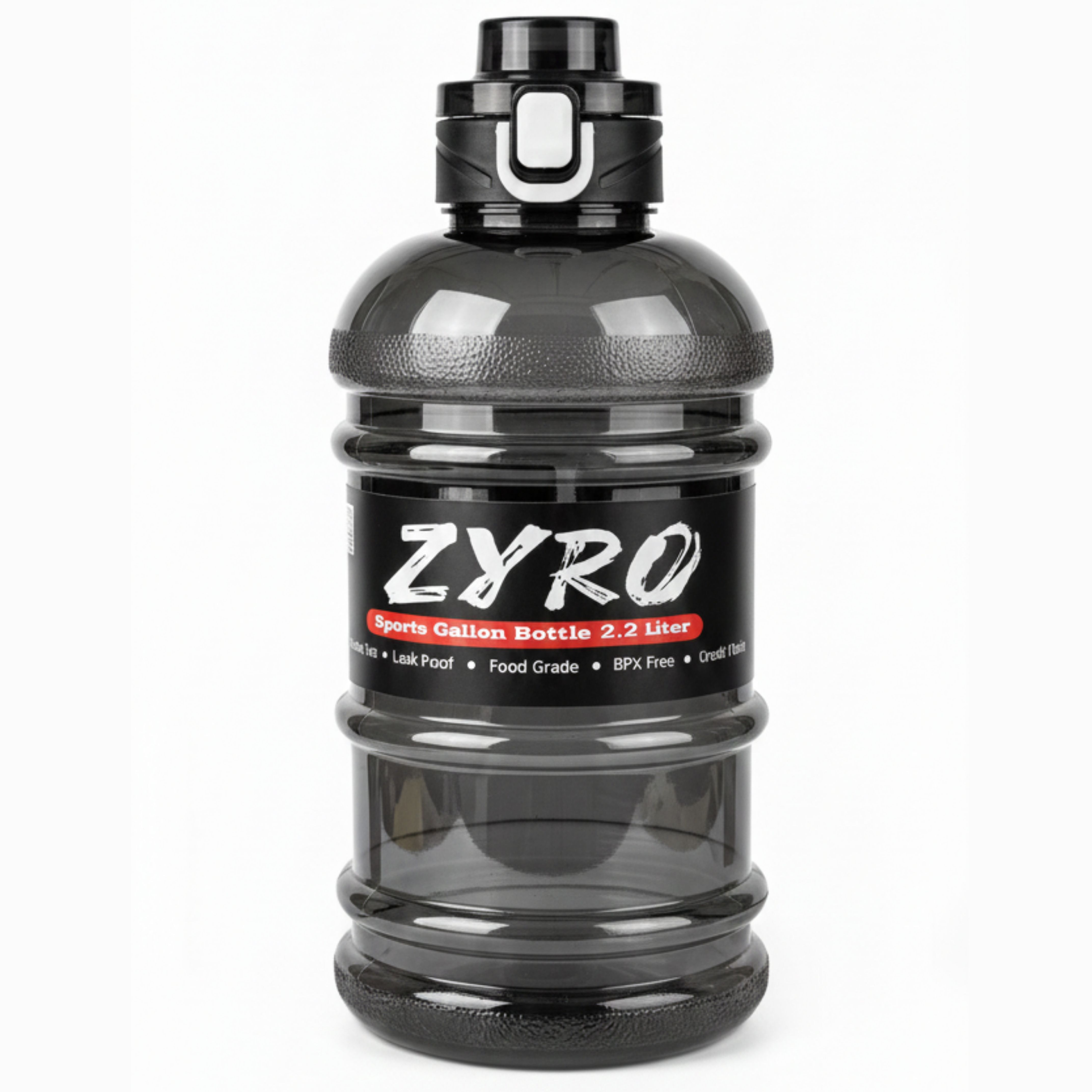 2.2 Litre Gym Water Bottle | Sports Gallon Bottle with Flip Lock Lid | BPA Free 2200 ml PET Bottle-image-26
